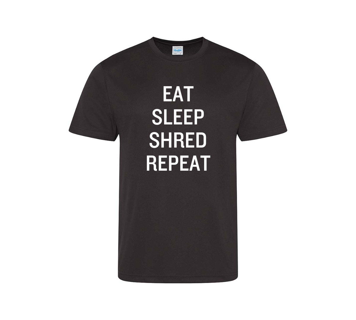 Eat, Sleep, Shred, Repeat Training T-Shirts