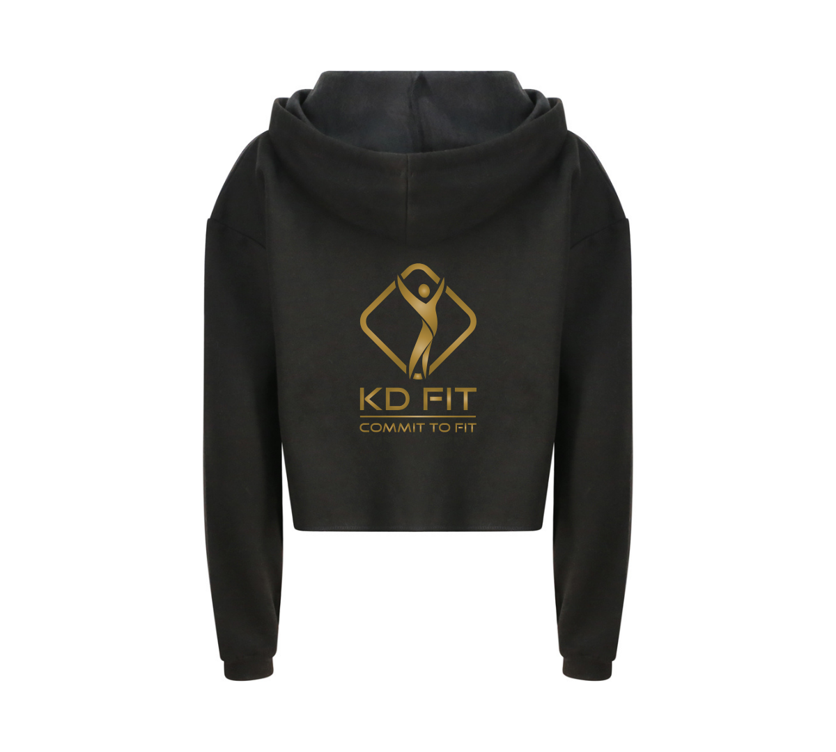 KDFit Ladies Cropped Hoodie
