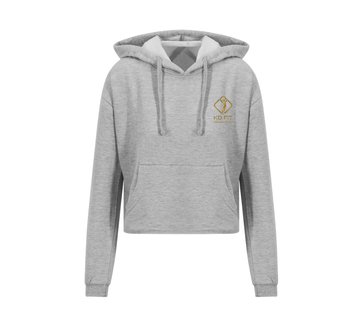 KDFit Ladies Cropped Hoodie