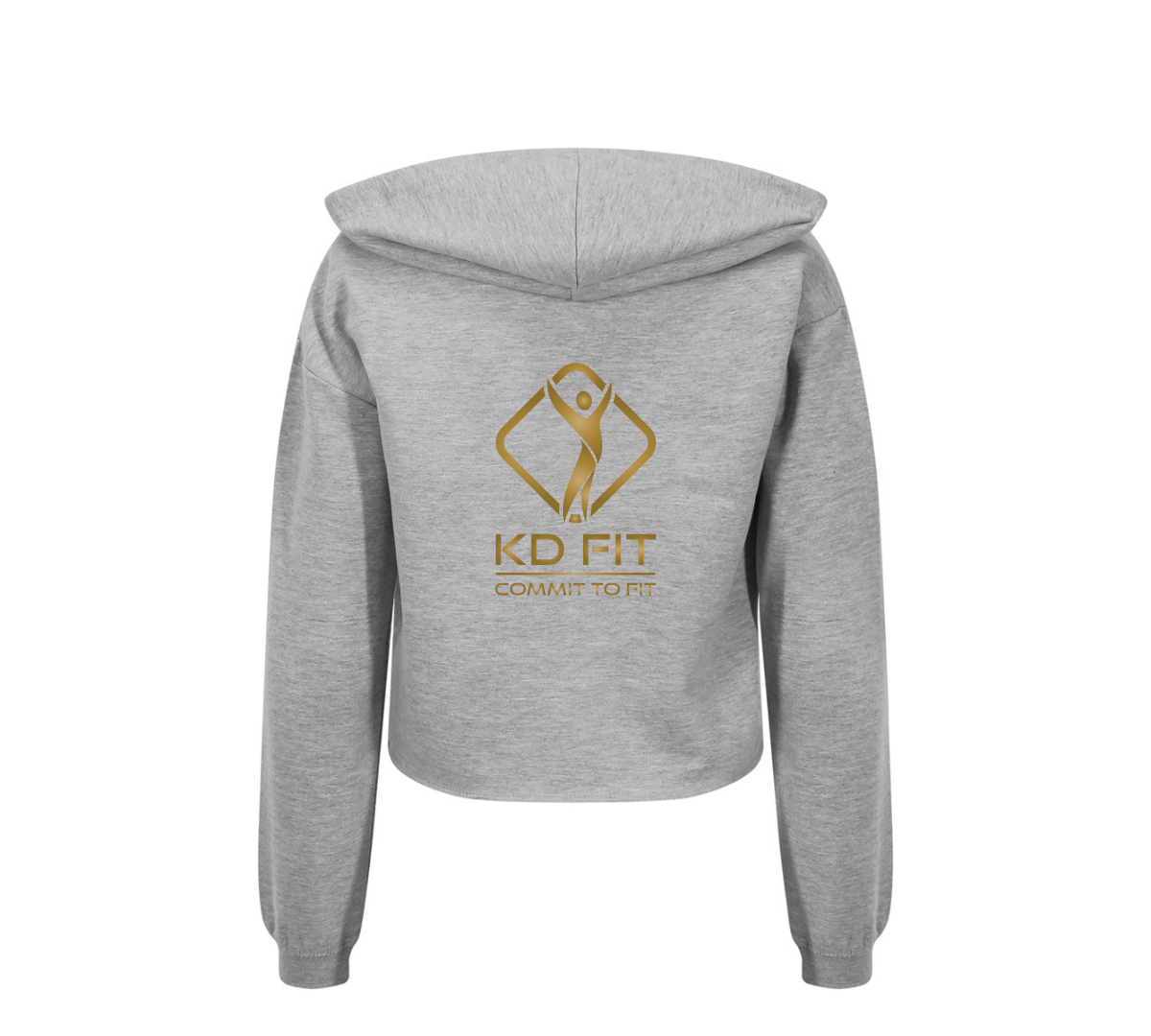 KDFit Ladies Cropped Hoodie