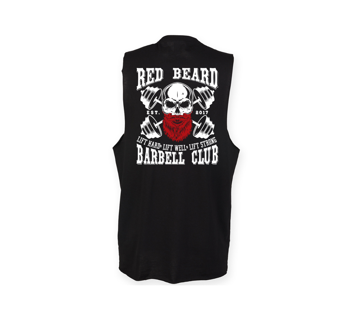 Red Beard Barbell Men's Tank Top