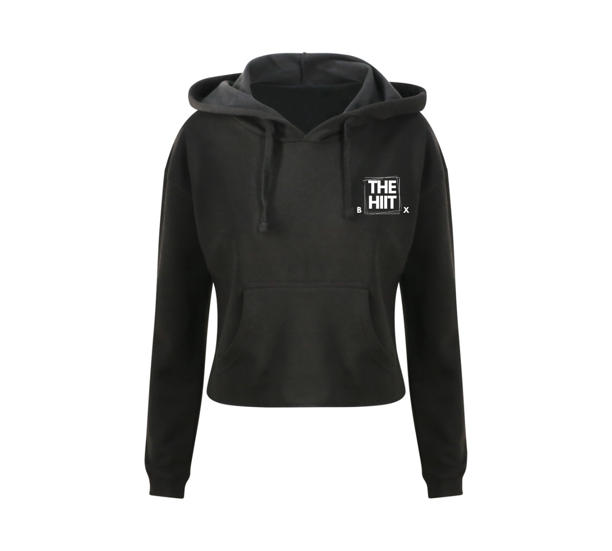 The HIIT Box Cropped Hoodie