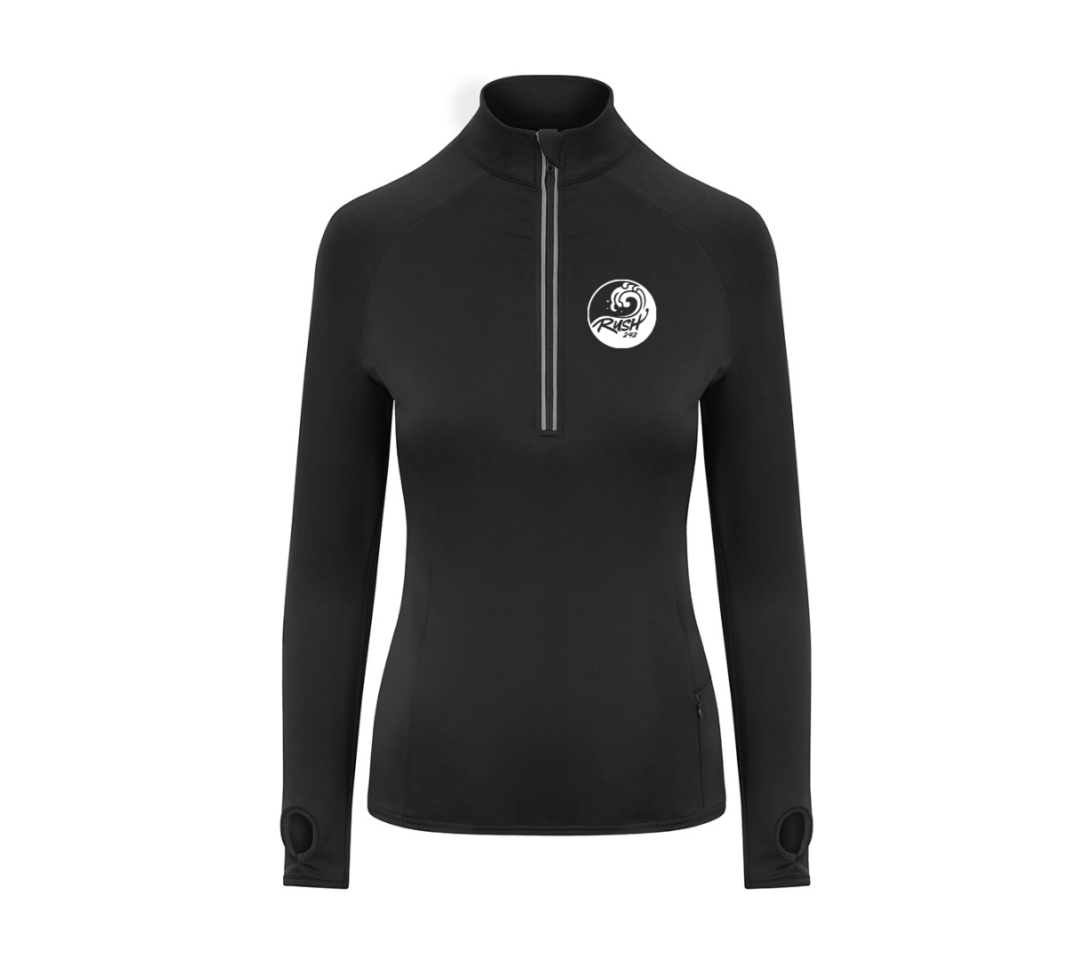 Rush242 Ladies Half Zip Training Top