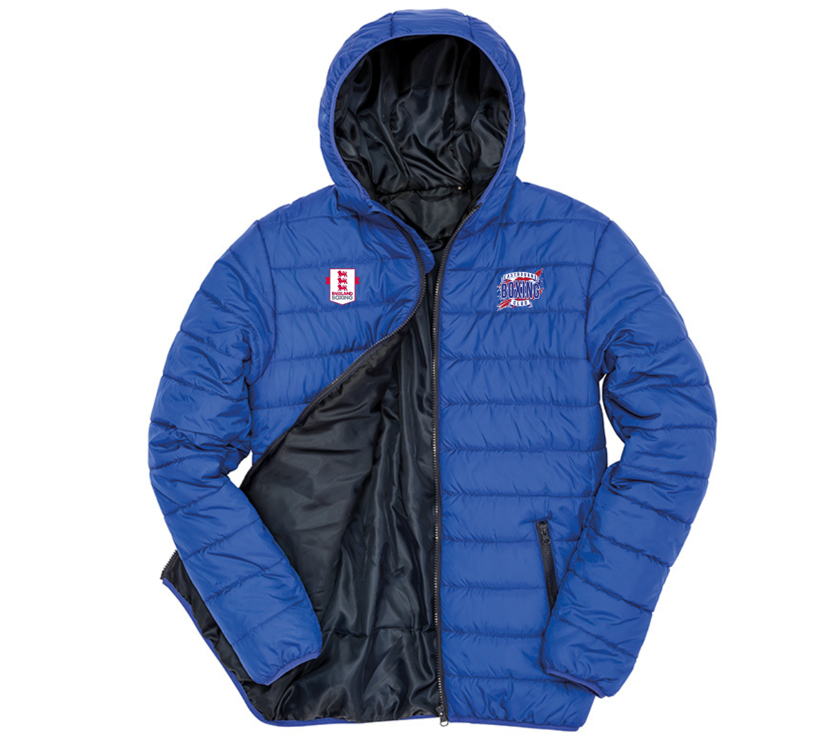 Eastbourne Boxing Club - Padded Jacket Embroidered