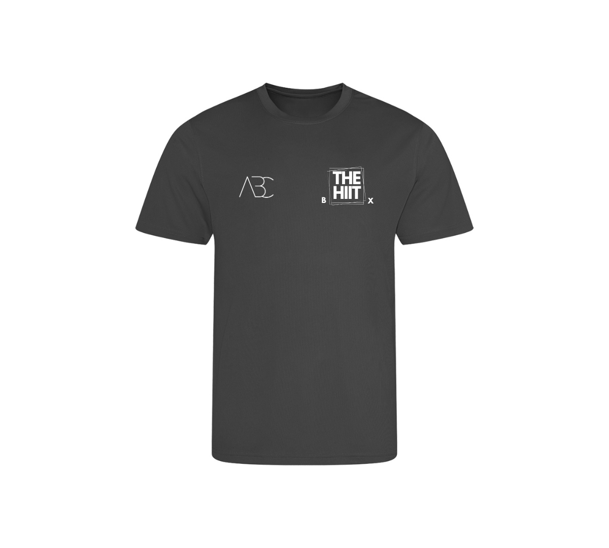 HIIT BX Hyrox Training T-Shirt - Charcoal Edition
