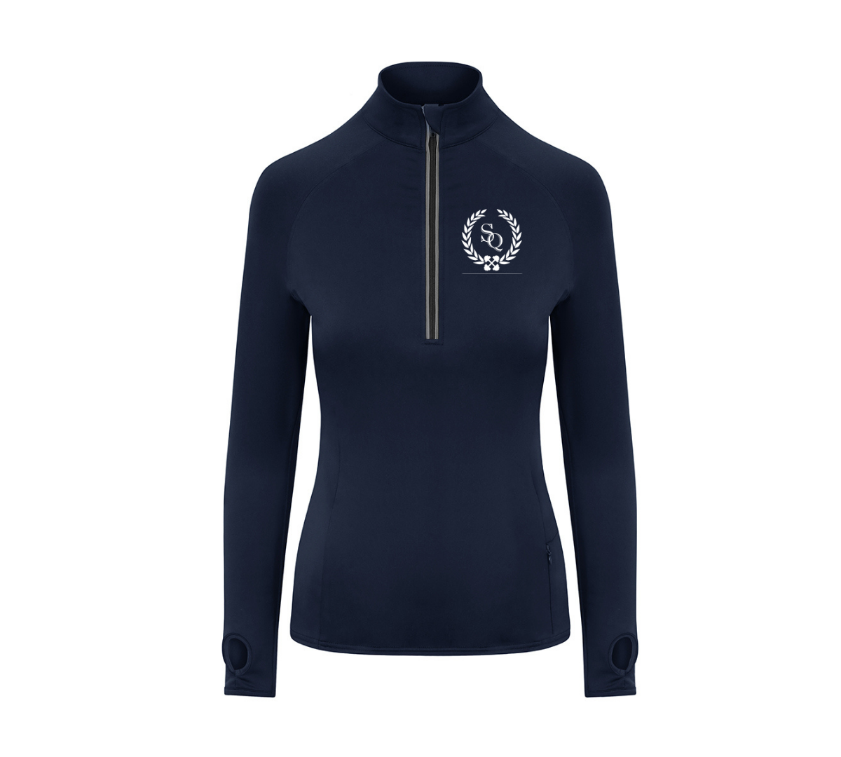 The Shredquarters Fulham Ladies Half Zip Training Top