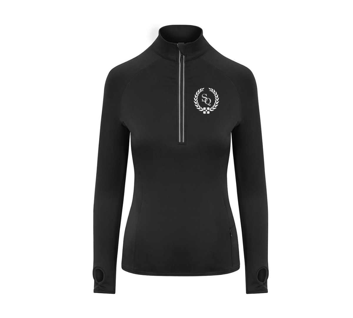 The Shredquarters Fulham Ladies Half Zip Training Top