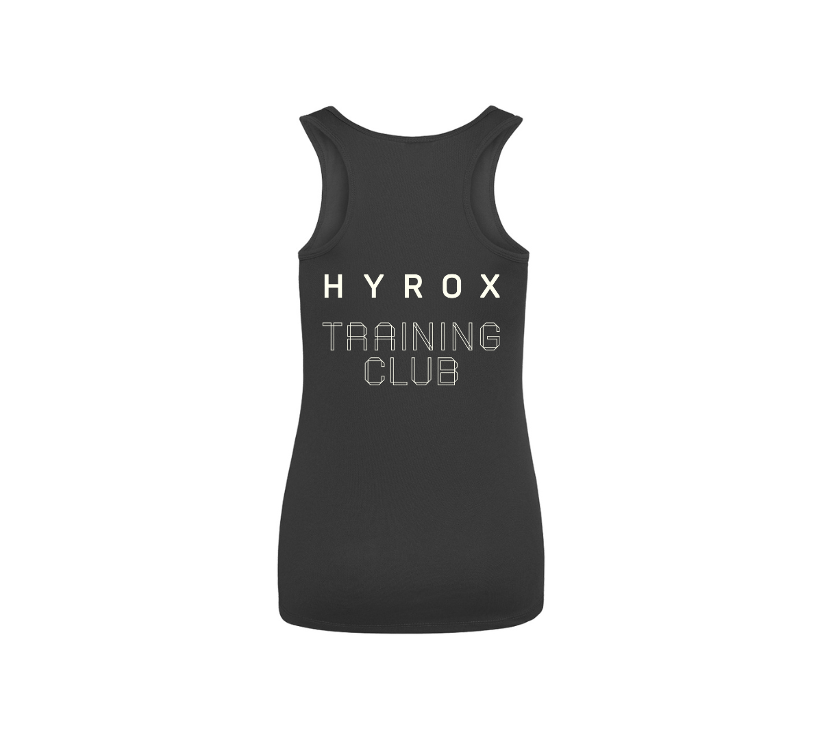HIIT BX Hyrox Ladies Training Vest - Charcoal Edition