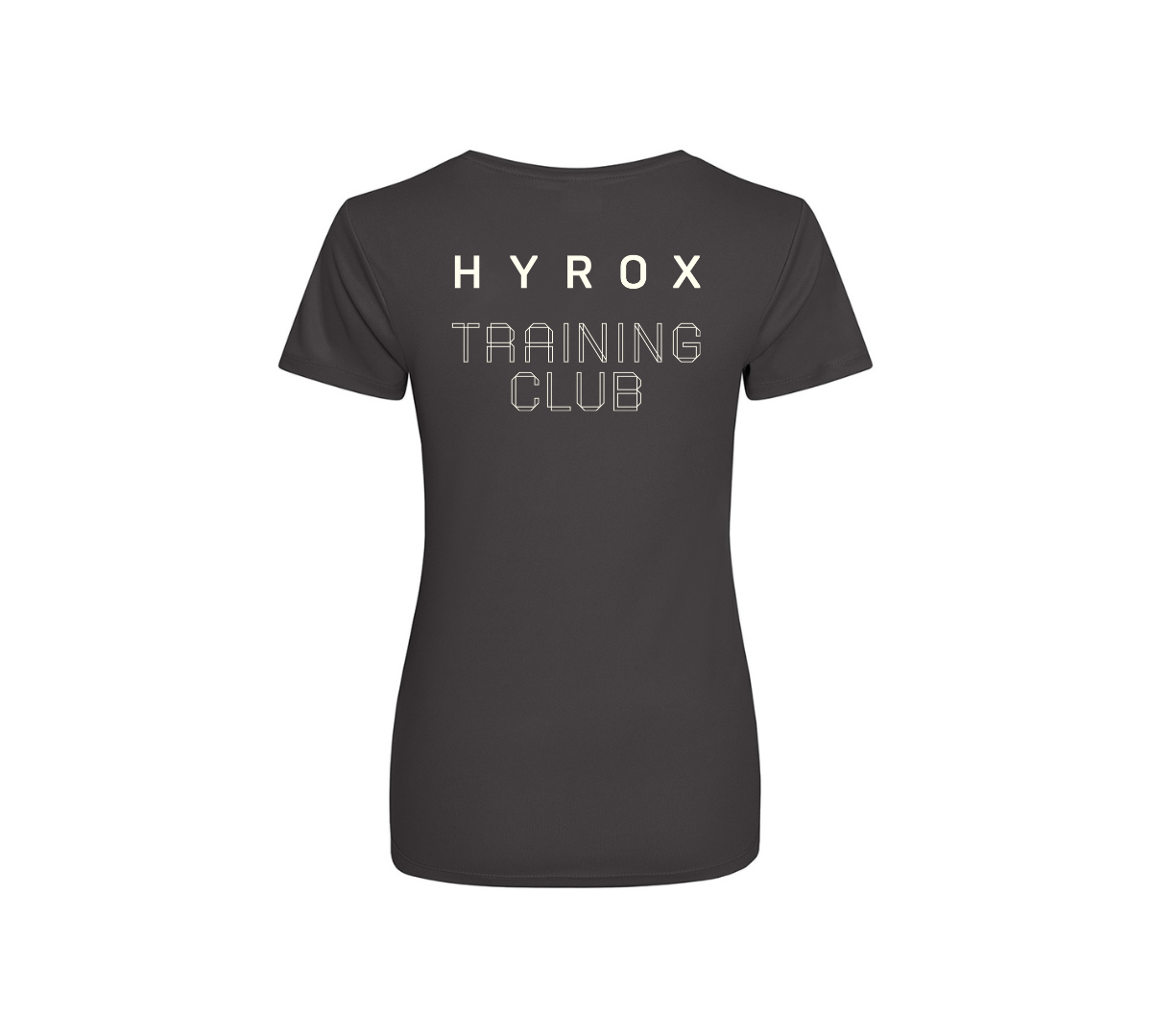 HIIT BX Hyrox Ladies Training T-Shirt - Charcoal Edition