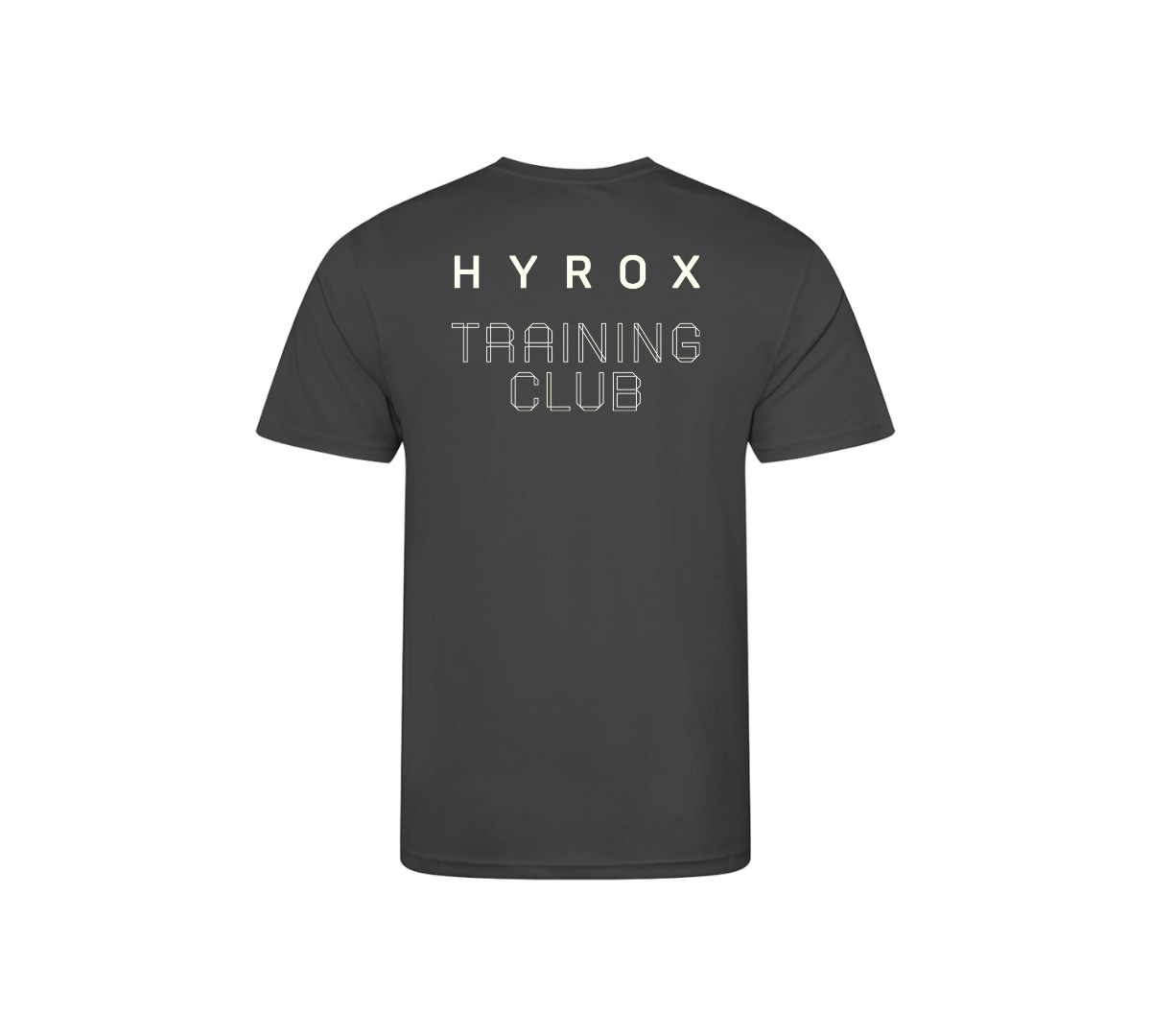 HIIT BX Hyrox Training T-Shirt - Charcoal Edition