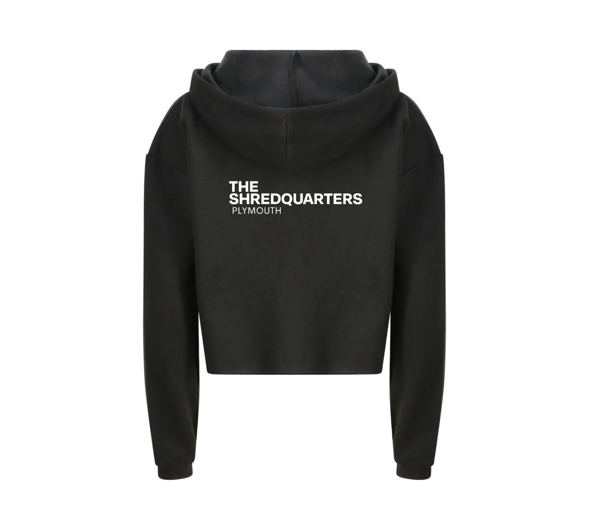 The Shredquarters Plymouth Ladies Cropped Hoodie