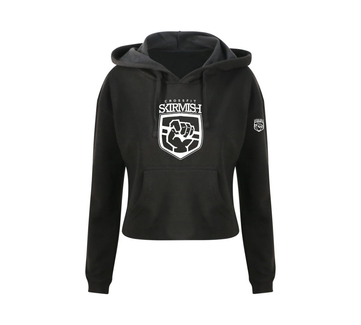 CrossFit Skirmish Ladies Cropped Hoodie