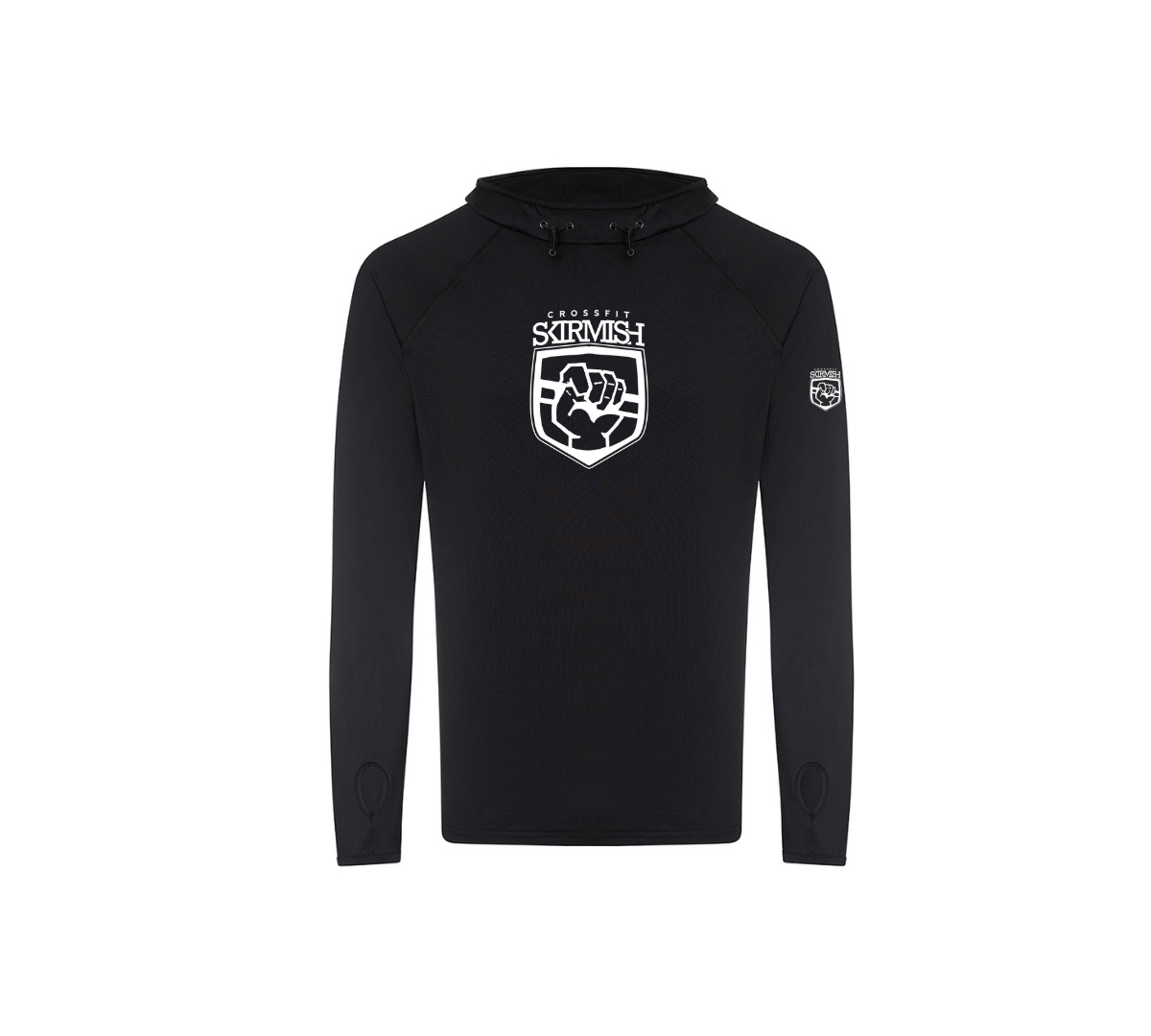 CrossFit Skirmish Coaching Mens Cool Cowl Neck Top
