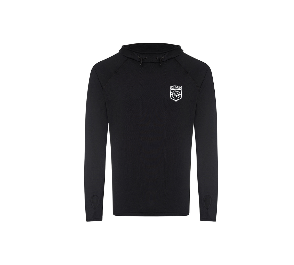 CrossFit Skirmish Coaching Mens Cool Cowl Neck Top