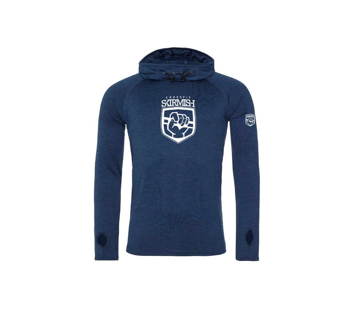 CrossFit Skirmish Coaching Mens Cool Cowl Neck Top