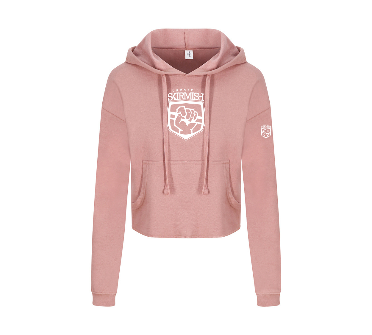 CrossFit Skirmish Ladies Cropped Hoodie