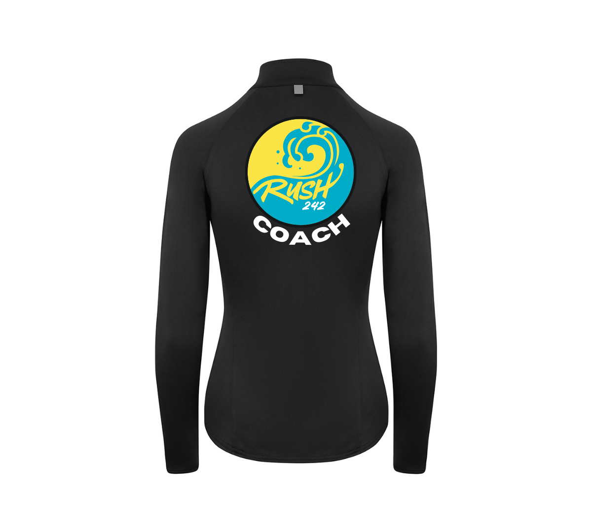 Rush242 Ladies Half Zip Training Top - Coach