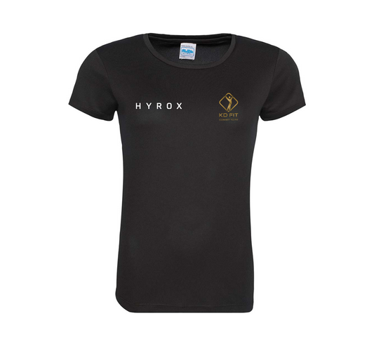 KDFit x Hyrox Ladies Short Sleeved T-Shirt
