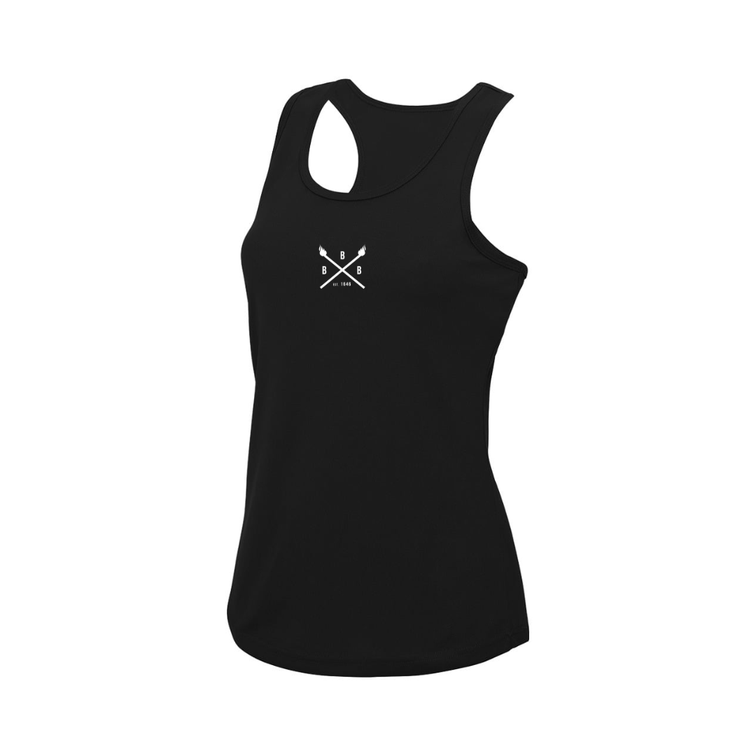 Battle Bonfire Society Crossed Torches Ladies Vest