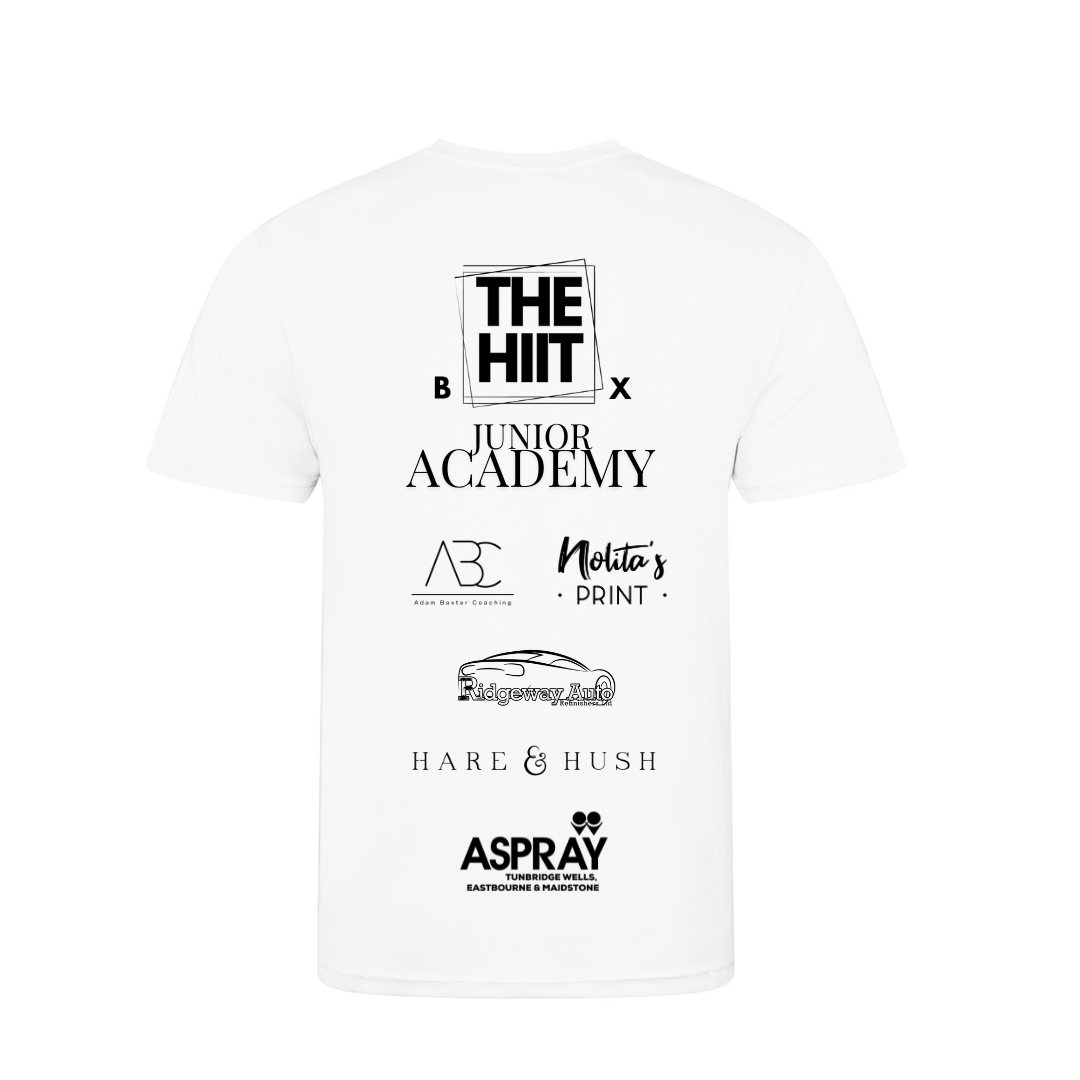 THE HIIT BX Academy T Shirt Boxing Uniform - Junior