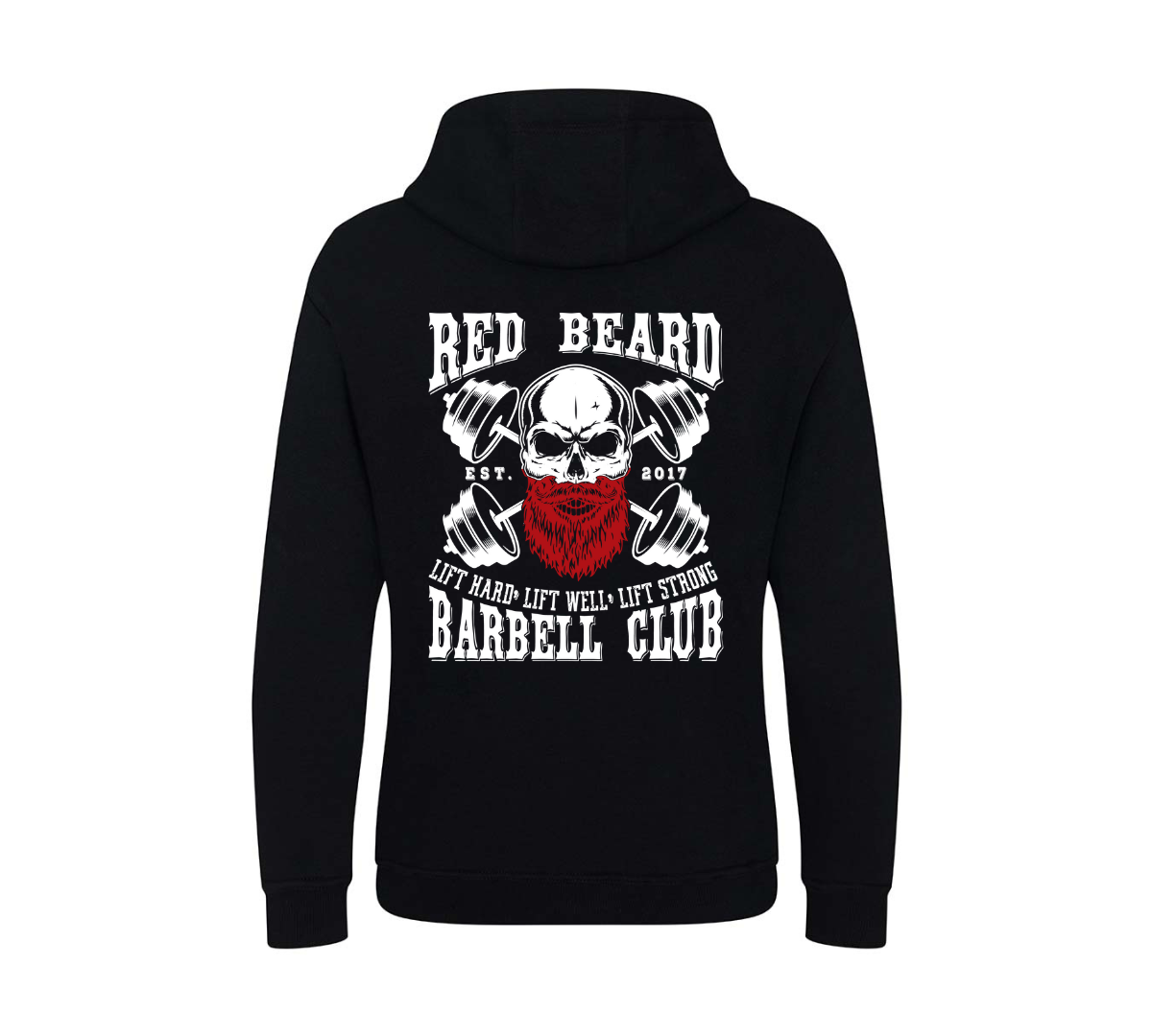 Red Beard Barbell Hoodie