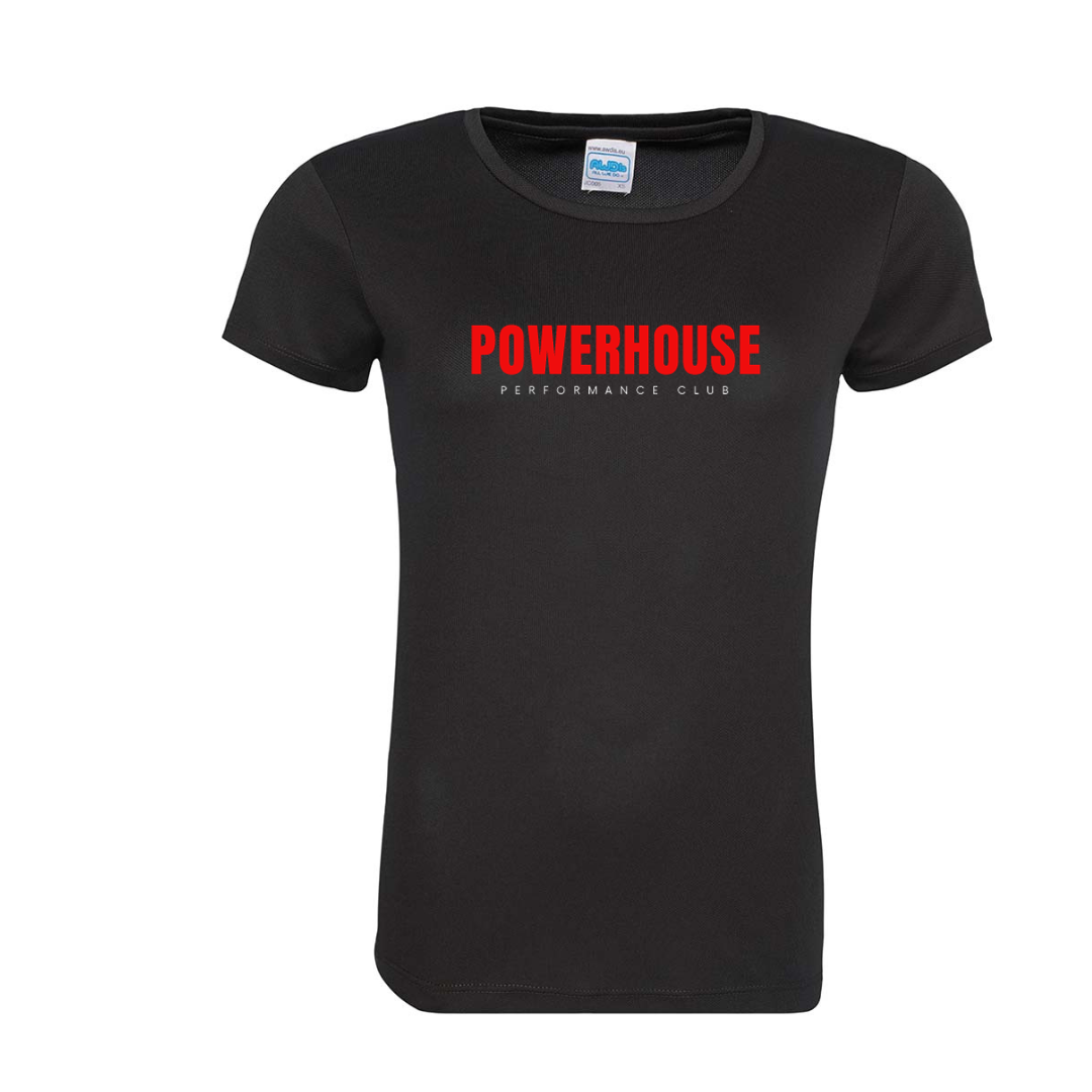 Powerhouse Performance Club Ladies Training T-Shirt