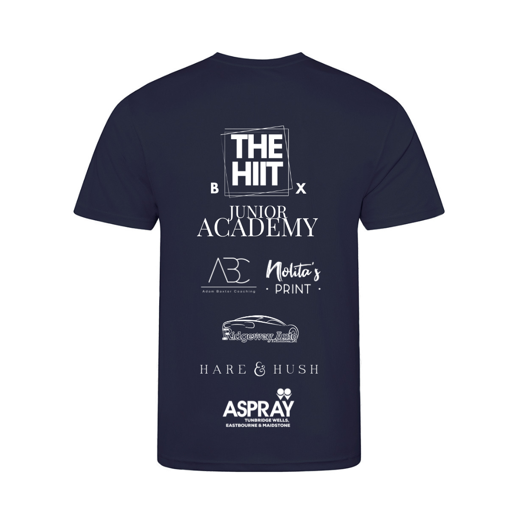 THE HIIT BX Academy T Shirt Boxing Uniform - Junior