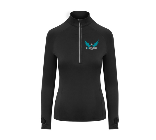 CrossFit Atara Ladies Half Zip Training Top