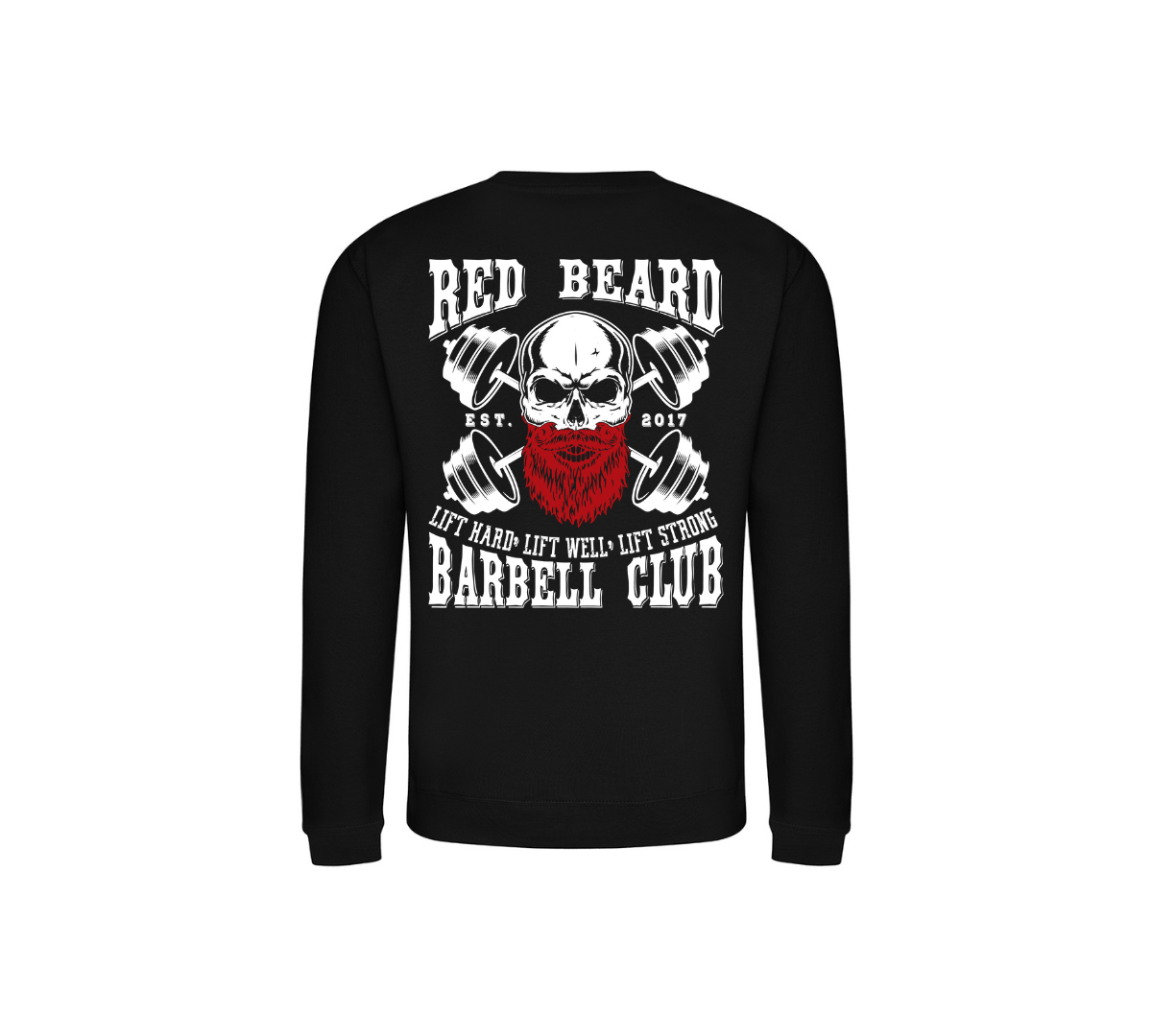 Red Beard Barbell Sweater