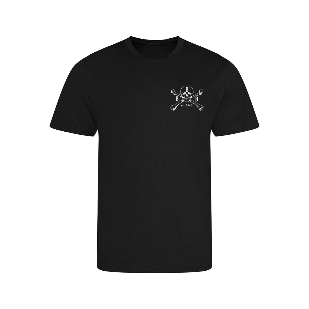 Battle Bonfire Society Skull Logo T Shirt