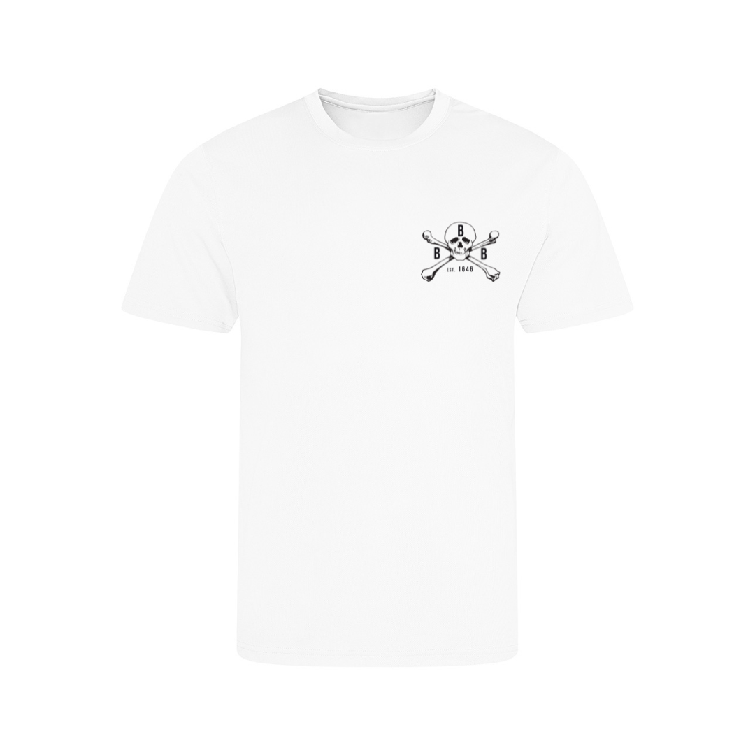 Battle Bonfire Society Skull Logo T Shirt - Junior