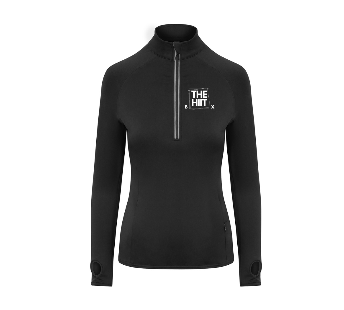 The HIIT Box Half Zip Training Top - Ladies