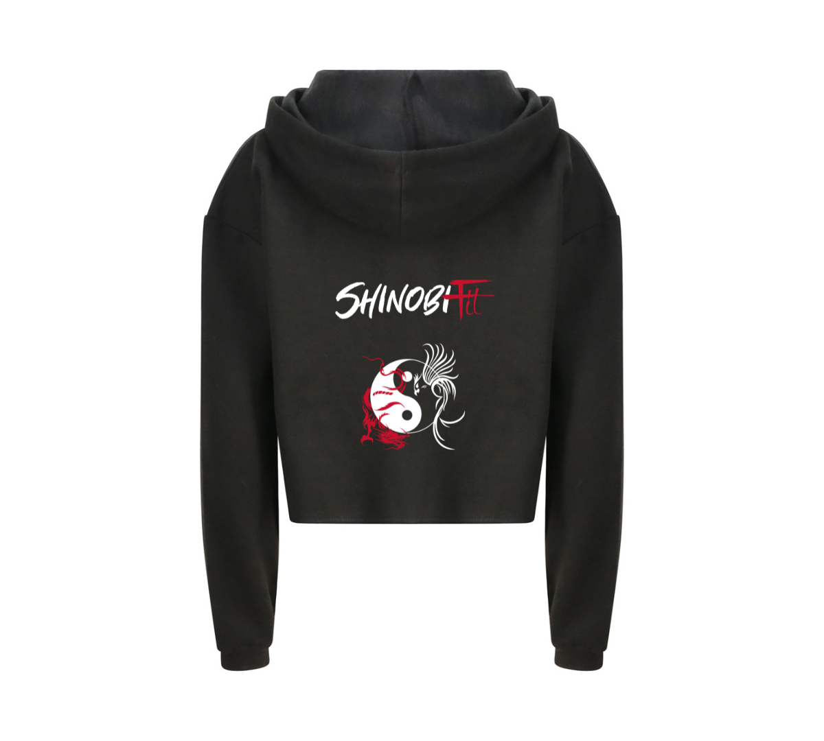 ShinobiFit Ladies Cropped Hoodie