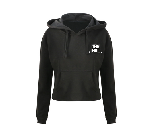 The HIIT Box Cropped Hoodie
