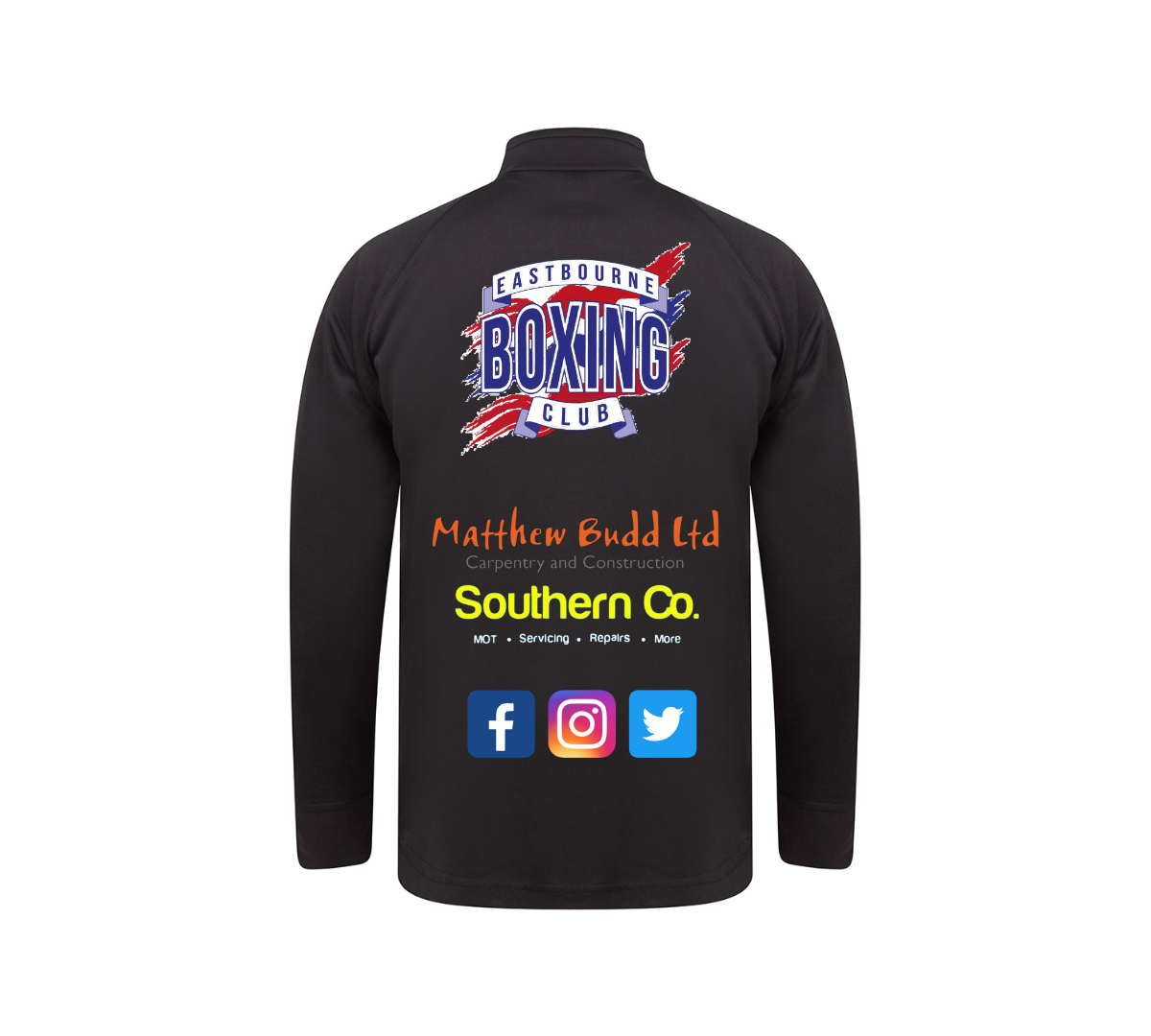 Eastbourne Boxing Club Team Tracksuit Top - Junior