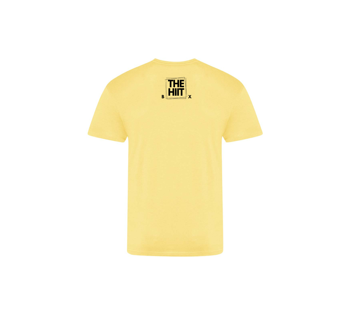 The HIIT Box Short Sleeved T-Shirt Sherbet Yellow