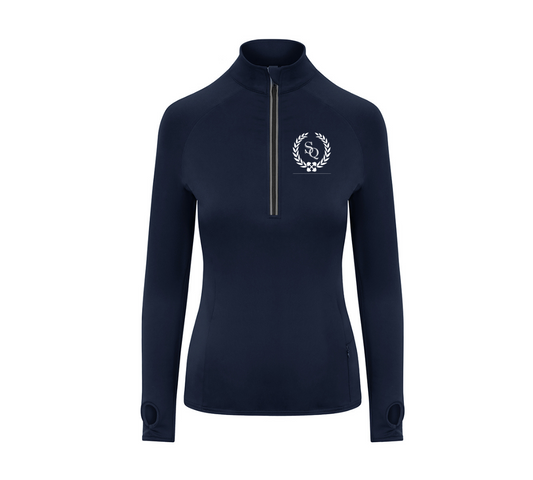 The Shredquarters Wandsworth Ladies Half Zip Training Top