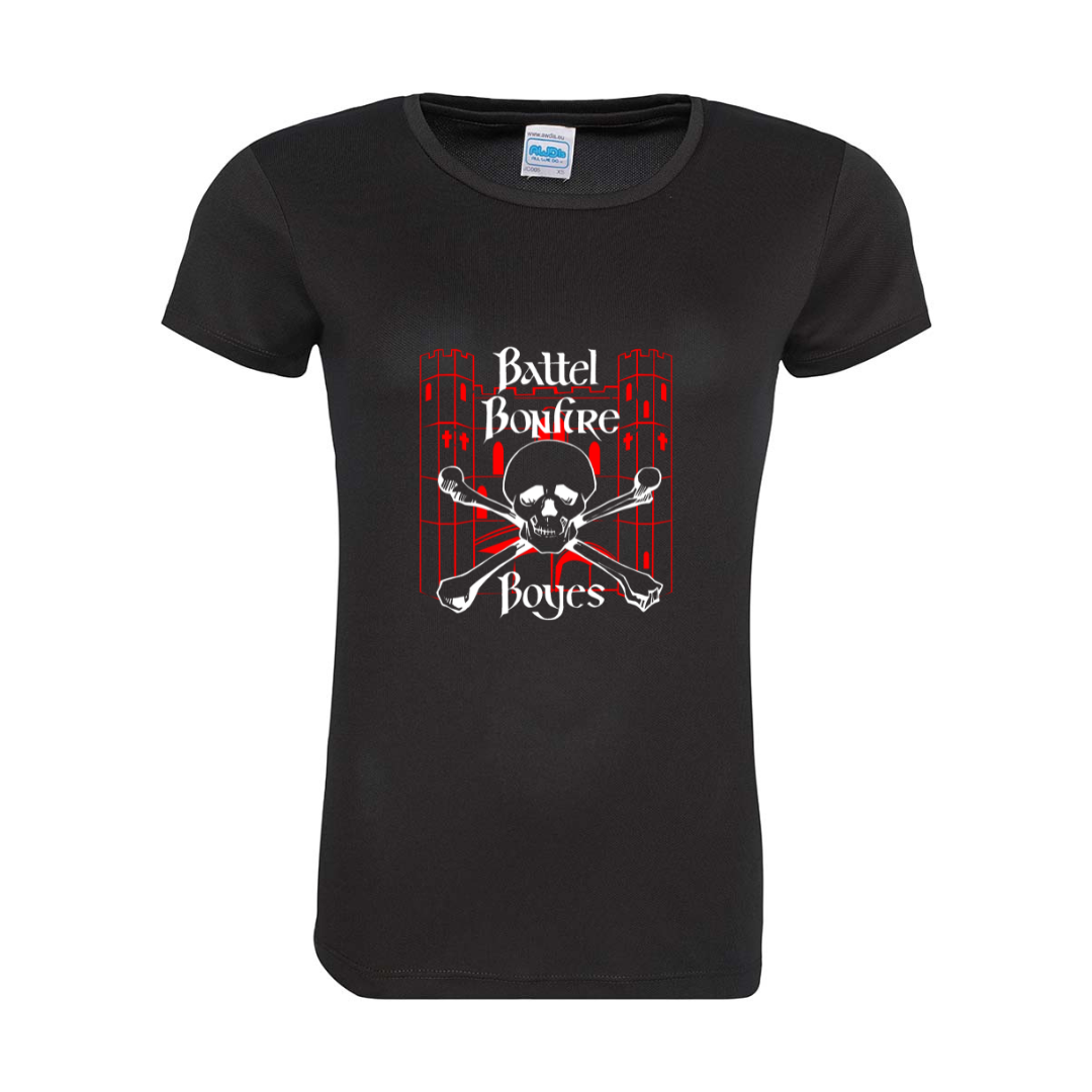 Battle Bonfire Society The Classic Ladies Fit T Shirt