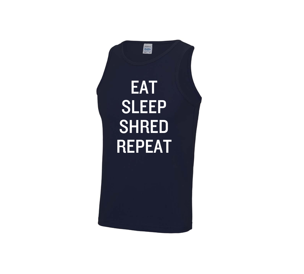 Eat, Sleep, Shred, Repeat Training Vest