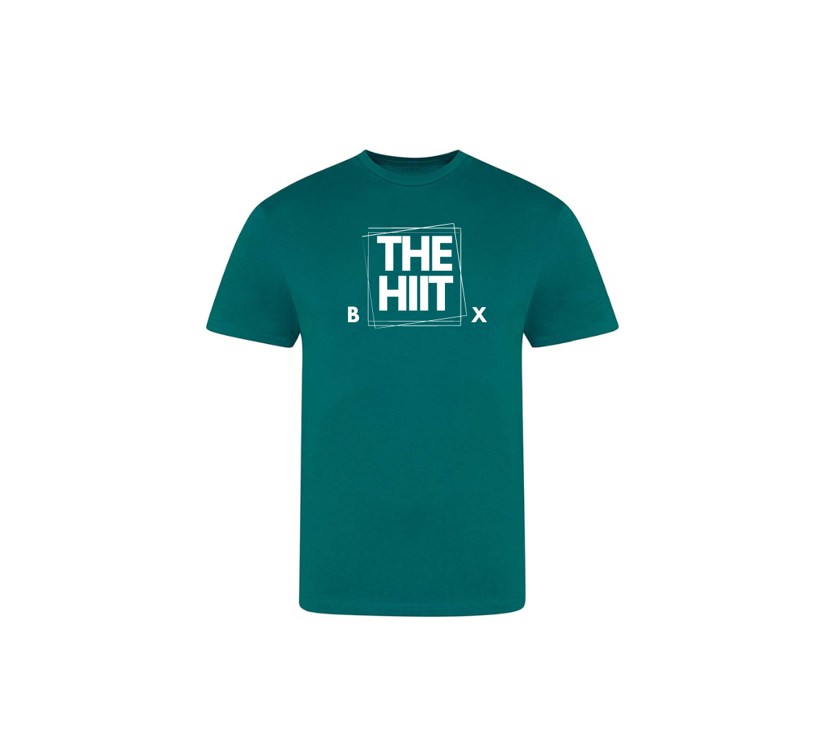 The HIIT Box Short Sleeved T-Shirt Jade Green