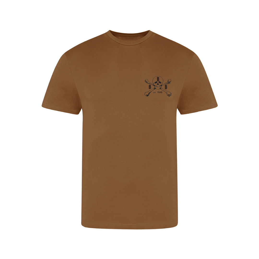 Battle Bonfire Society Skull Logo T Shirt