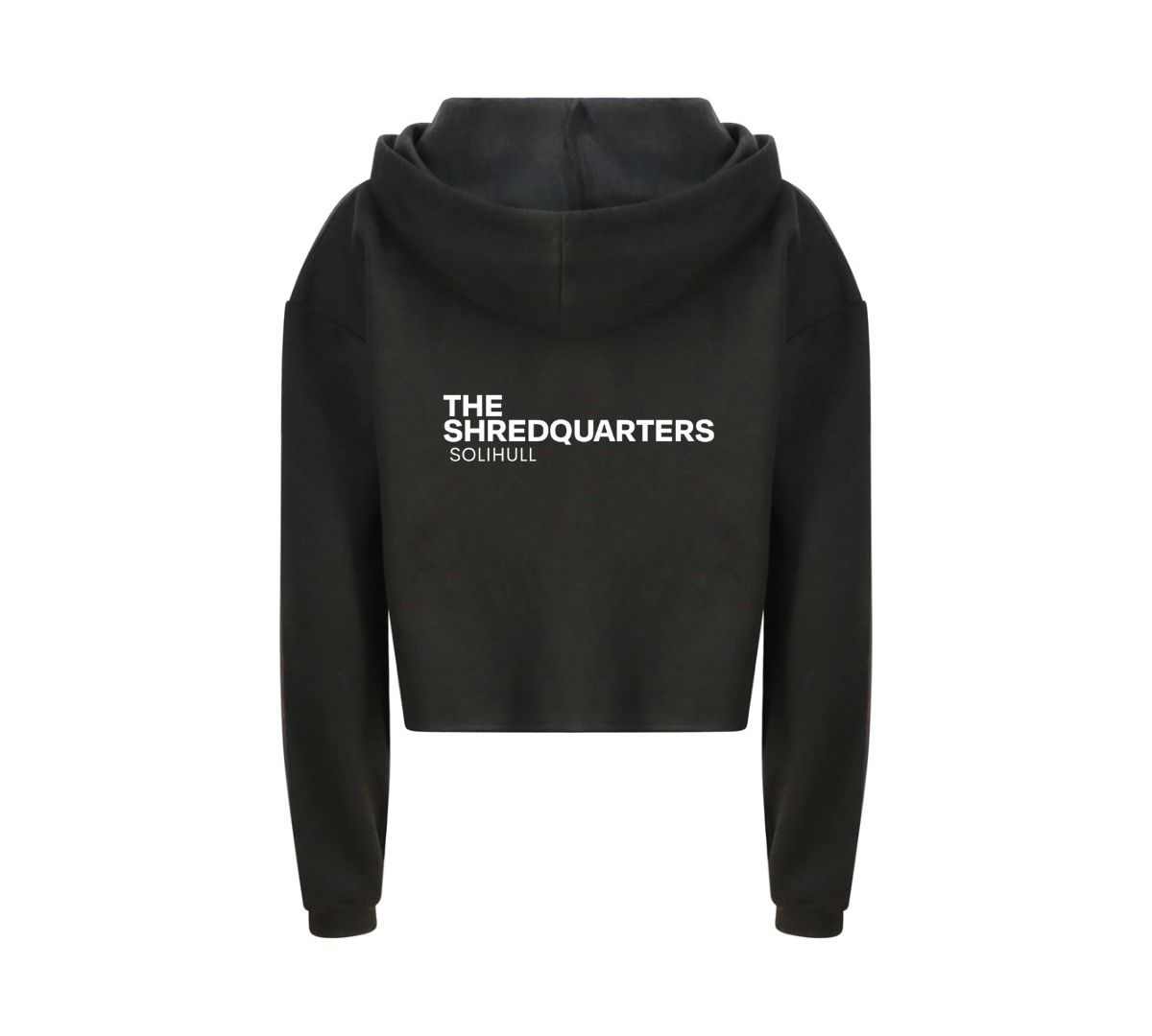 The Shredquarters Solihull Ladies Cropped Hoodie