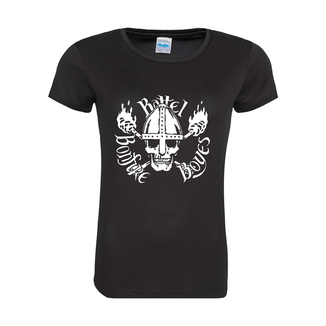 Battle Bonfire Society Saxon Helmet Ladies Fit T Shirt