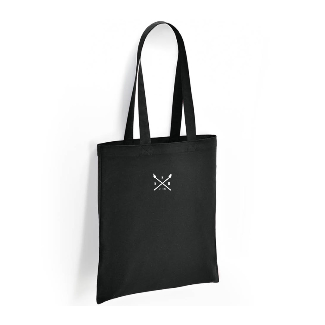 Battle Bonfire Society Crossed Torches Tote Bag