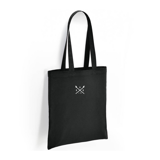 Battle Bonfire Society Crossed Torches Tote Bag