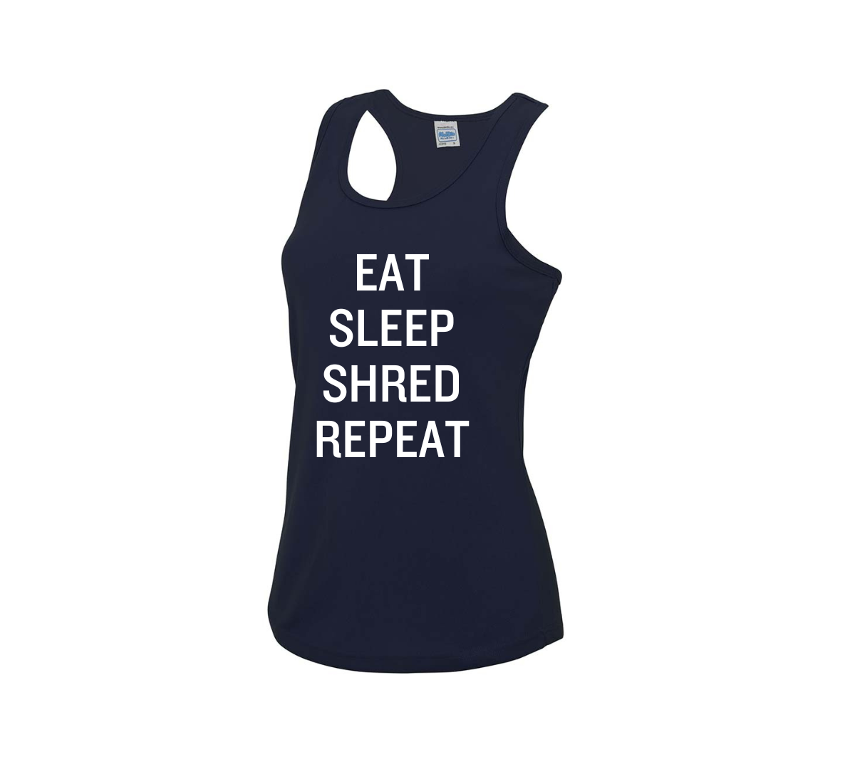 Eat, Sleep, Shred, Repeat Ladies Cool Vest